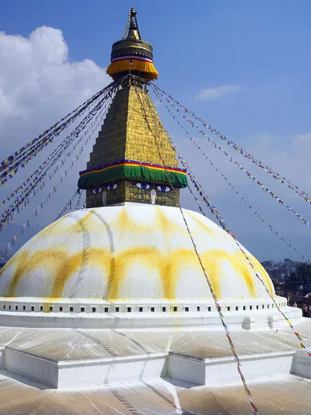 Boudhanath Stupa - Kathmandu - Nepal — Stockfoto