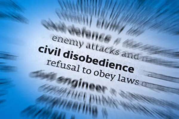 Civil Disobedience — Stock Photo, Image