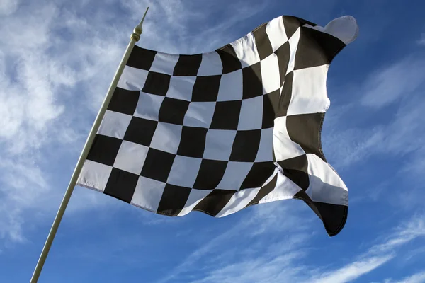 Bandeira Chequered - Vencedor — Fotografia de Stock