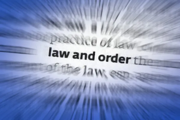 Law and Order — Stock Photo, Image