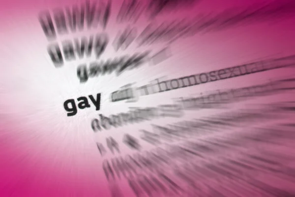 Gay - Homosexual — Stock Photo, Image