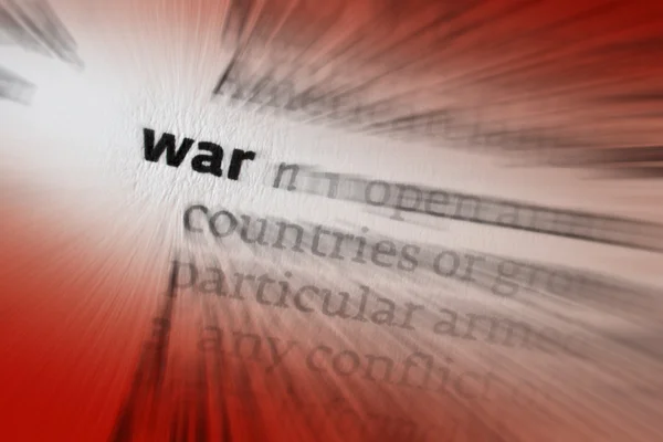 War - Warfare - Conflict — Stock Photo, Image