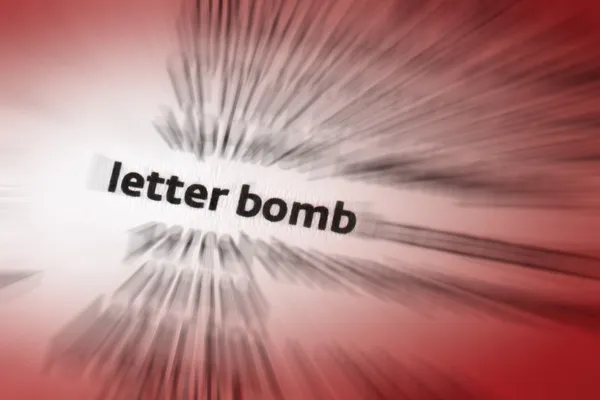 Lettera bomba — Foto Stock