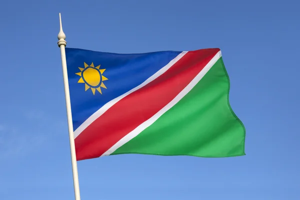 Bandera de namibia —  Fotos de Stock