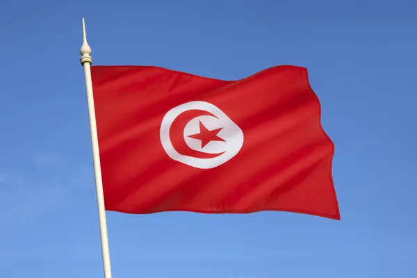 ट्यूनिशियाचा ध्वज — स्टॉक फोटो, इमेज