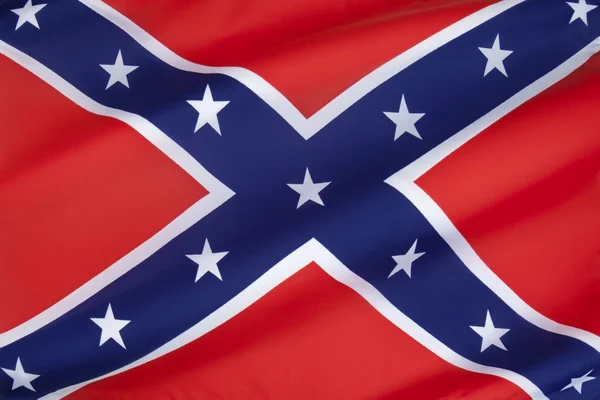 Прапор Конфедерації Штатів Америки — стокове фото