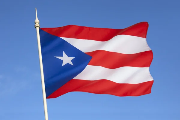 Bandeira de Puerto Rico — Fotografia de Stock