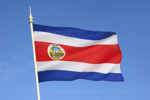 Vlag van Costa Rica — Stockfoto