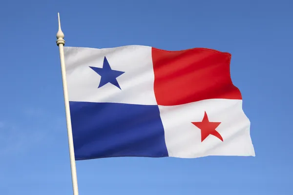 Bandeira do Panamá — Fotografia de Stock