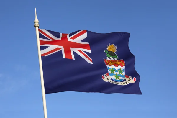 国旗的开曼群岛 — 图库照片