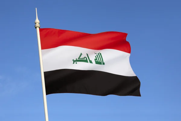 Bandiera dell'Iraq — Foto Stock