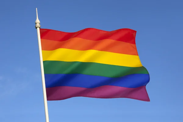 Bandera del orgullo gay — Foto de Stock