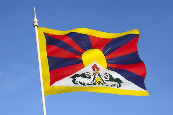 Bandera del Tíbet Libre — Foto de Stock