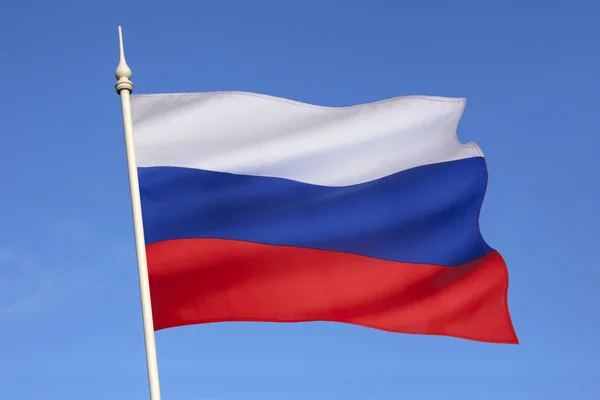 Σημαία της Ρωσικής Ομοσπονδίας — Φωτογραφία Αρχείου