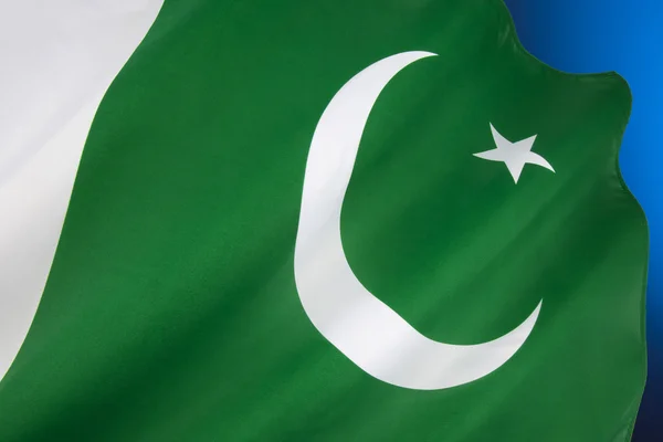 Flagge von Pakistan — Stockfoto