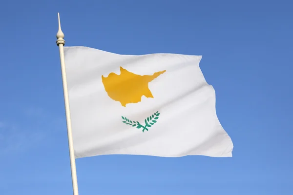 Flagge Zyperns — Stockfoto