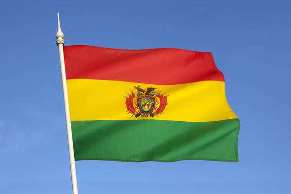 Flagga bolivia - Sydamerika — Stockfoto