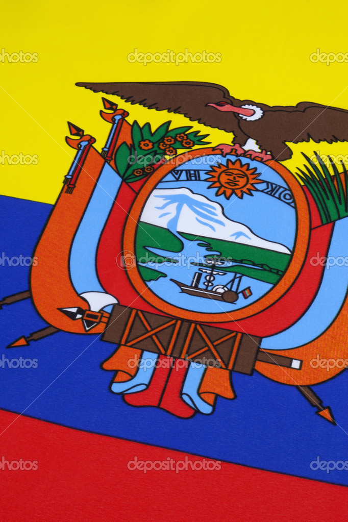 Bandera actual de ecuador