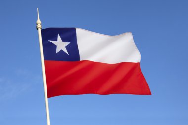 Flag of Chile - South America clipart