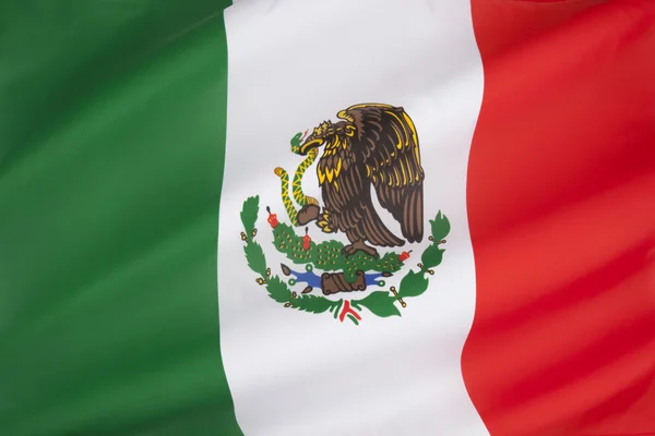 Vlag van mexico — Stockfoto