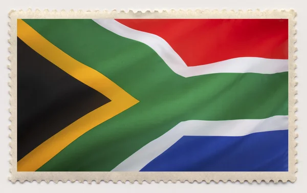 Postzegel - vlag van Zuid-Afrika — Stockfoto
