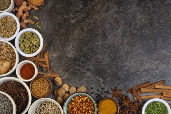 Spices used in Cooking — Stock Photo, Image