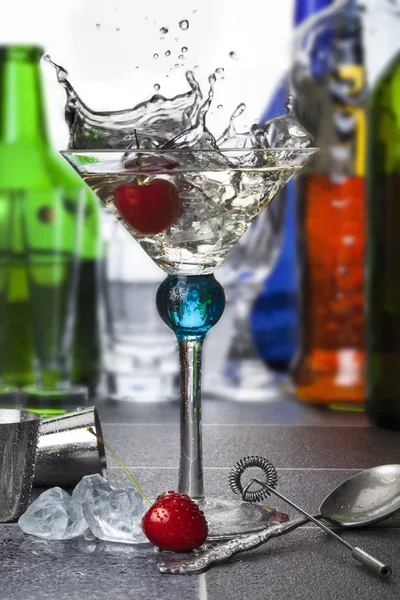 Martini Splash — Stock Photo, Image