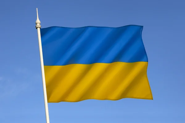 Drapeau national d'Ukraine — Photo