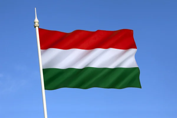 ธงชาติฮังการี — ภาพถ่ายสต็อก