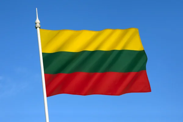 Bandera de lithuania — Foto de Stock