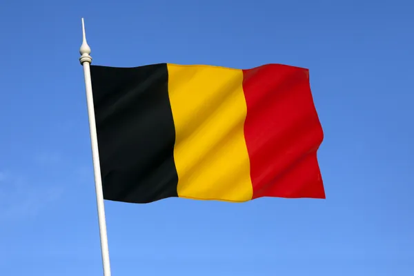 Bandera de Belgium — Foto de Stock