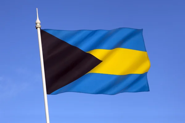 Bandera de las Bahamas — Foto de Stock