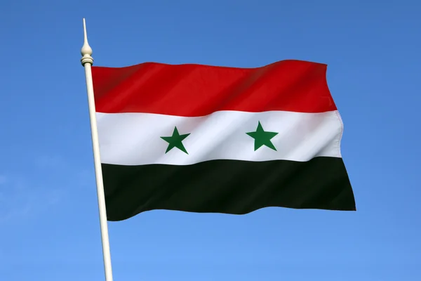 Flag of Syria — Stok fotoğraf