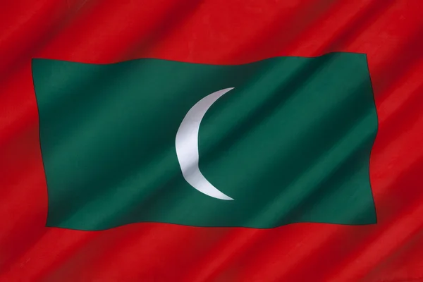 Flag of the Maldives — Stock Photo, Image