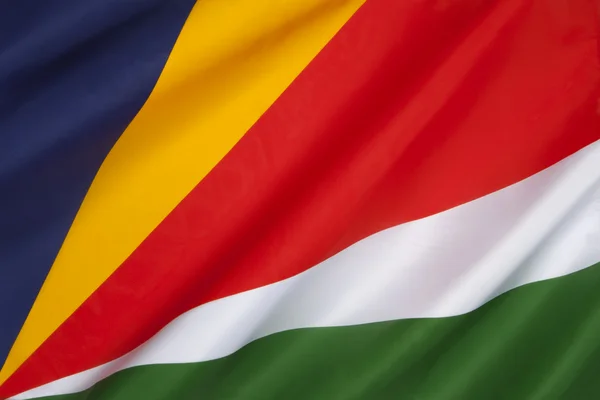 Bandera de Las Seychelles —  Fotos de Stock