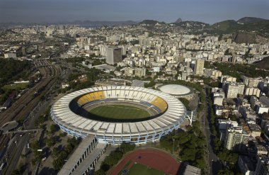 Estadio yapmak maracana - maracana Stadı - rio de janeiro - Brezilya