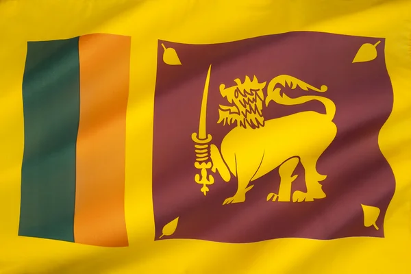 Bandeira de sri lanka — Fotografia de Stock