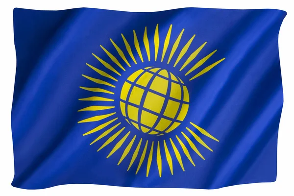 Σημαία Της Κοινοπολιτείας Των Εθνών Εγκρίθηκε Τον Νοέμβριο Του 2013 — Φωτογραφία Αρχείου