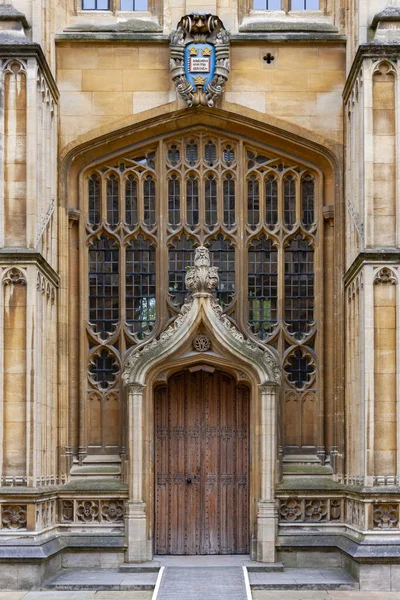 Zewnątrz Jesus College Oxford University Oksfordzie Wielka Brytania — Zdjęcie stockowe