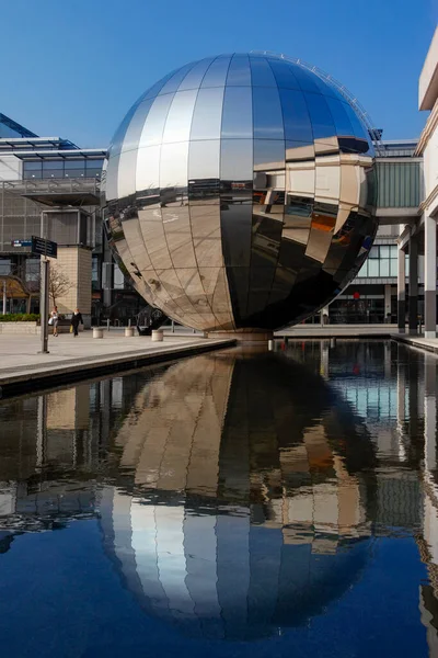 Ngiltere Nin Bristol Şehrindeki Biz Meraklı Gelişimi Sergide Iki Kat — Stok fotoğraf