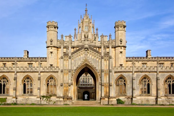 John College Buildings Ένα Μέρος Του Πανεπιστημίου Του Cambridge Στην — Φωτογραφία Αρχείου