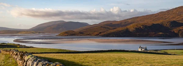 Low Tide Kyle Durness Coastal Inlet North Coast Scotland County — Stock Photo, Image