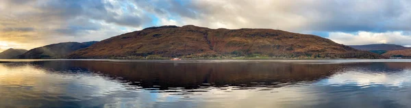 Панорамний Вид Лох Лінн Поблизу Форту Вільям Лохабер Шотландському Нагір — стокове фото