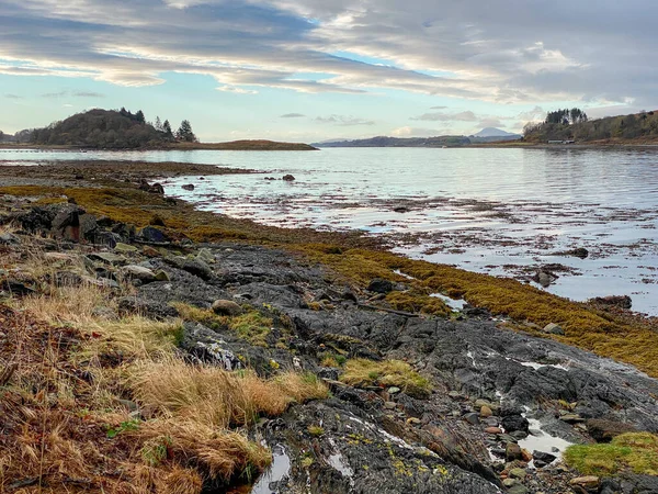 Loch Linnhe Portnacroish Západním Pobřeží Skotska Západním Pobřeží Skotska — Stock fotografie