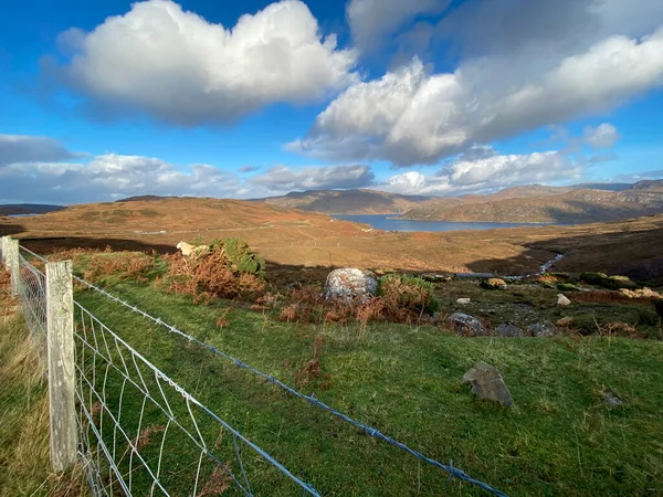 Loch Glendhu Unapool Scottish Highlands — Stock Photo, Image
