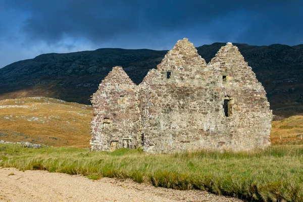 Las Ruinas Casa Lairds Del Siglo Xviii Calda House Cerca — Foto de Stock