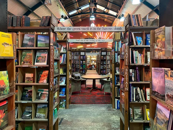 Barter Books Una Librería Segunda Mano Histórica Ciudad Mercado Alnwick —  Fotos de Stock