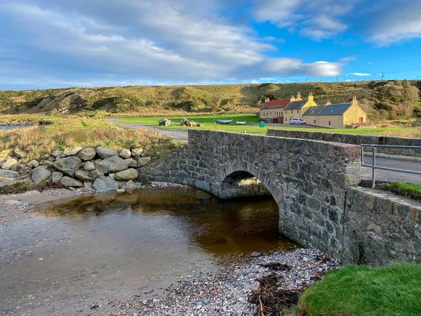 Vitorla Loft Hostel Kis Tengerparti Város Portsoy Moray Firth Aberdeenshire — Stock Fotó