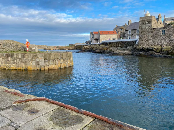 스코틀랜드 애버딘 모레이 요새에 포트노이 — 스톡 사진