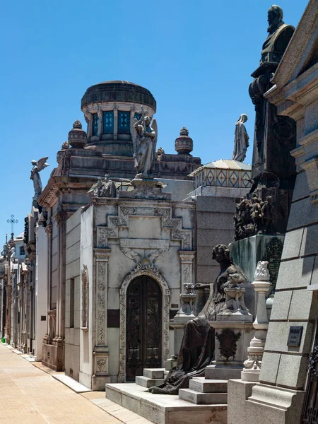 Кладбище Реколета Cementerio Recoleta Буэнос Айресе Аргентина Южной Америке — стоковое фото